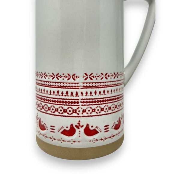 Hearth & Hand Magnolia Nordic Christmas Fair Isle Stoneware Pitcher -Target 2023 - Picture 6 of 7